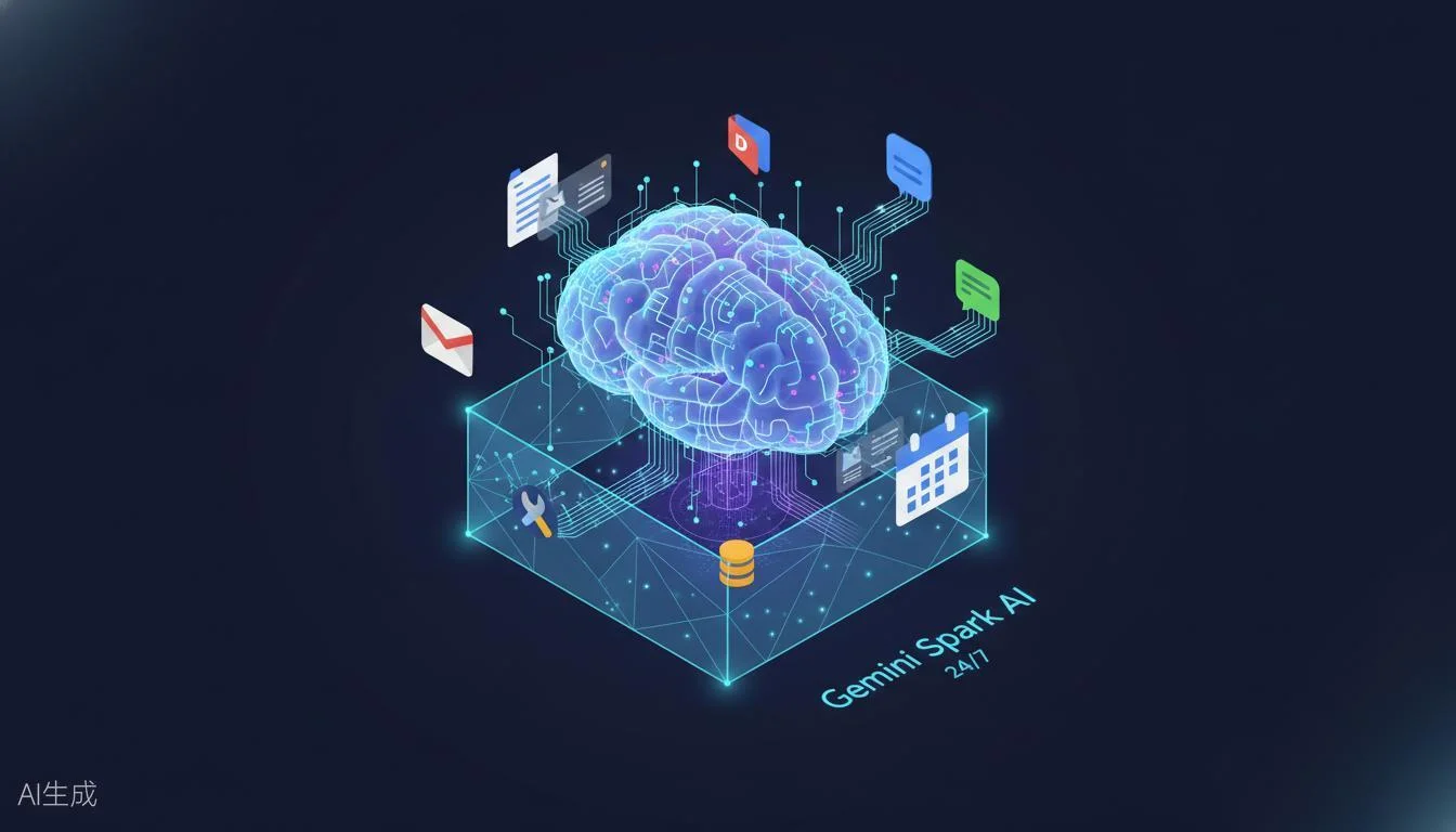 Gemini Spark AI 代理概念图